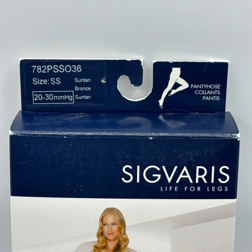 Sigvaris Compression Hosiery Women SS Multi 20-30mmHg Socks Pantyhose Lot of 4